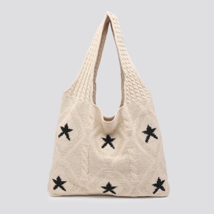 Knitted Shopper Tote
