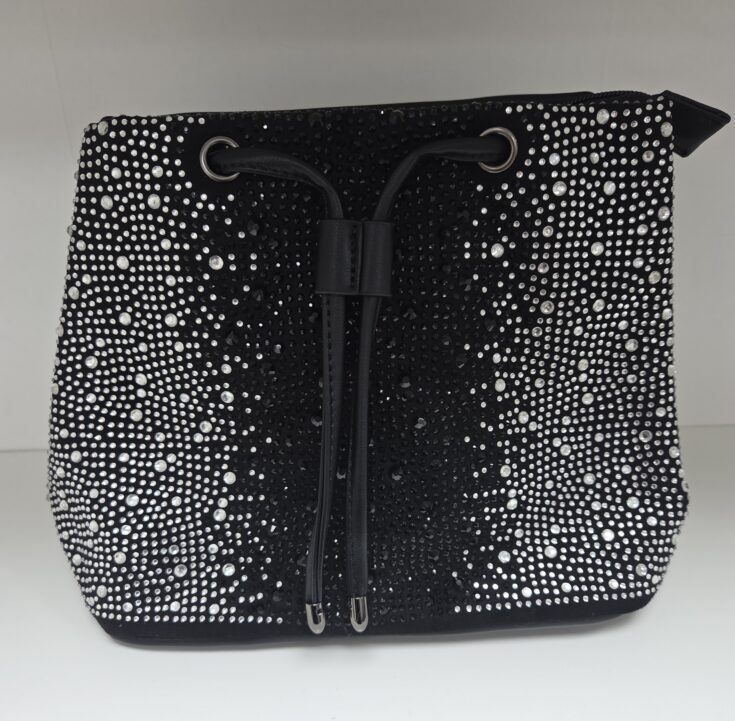 Sparkle Diamante Duffle Bag - Image 7