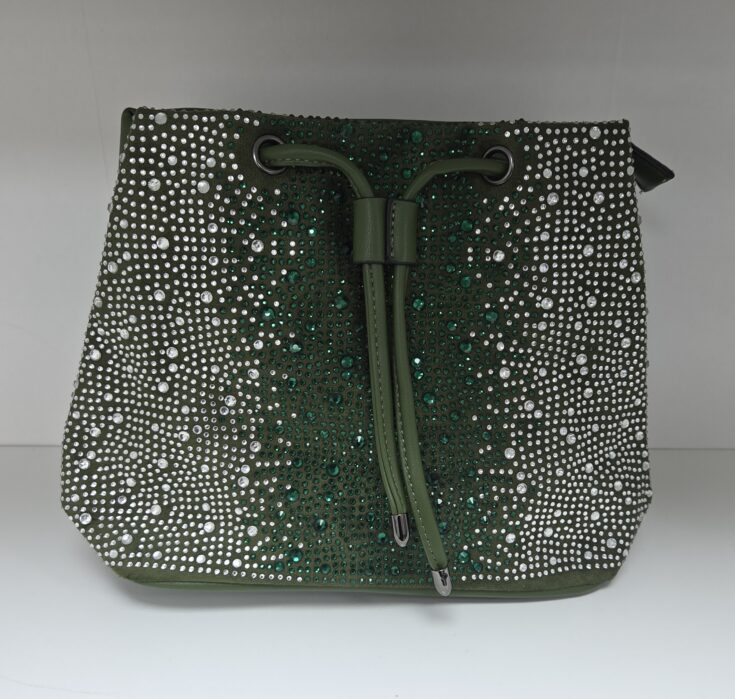 Sparkle Diamante Duffle Bag - Image 3