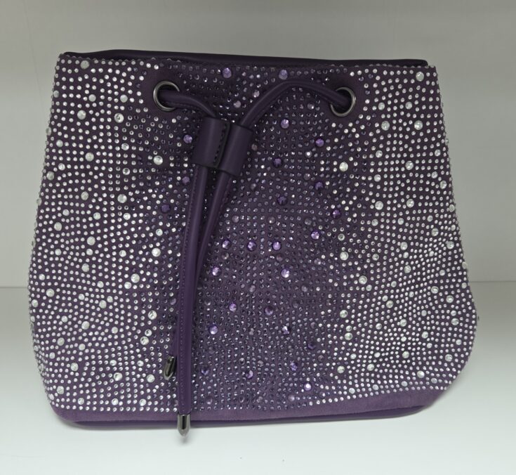 Sparkle Diamante Duffle Bag