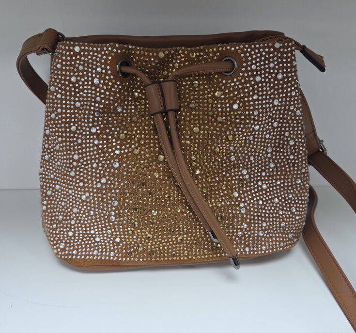 Sparkle Diamante Duffle Bag - Image 10