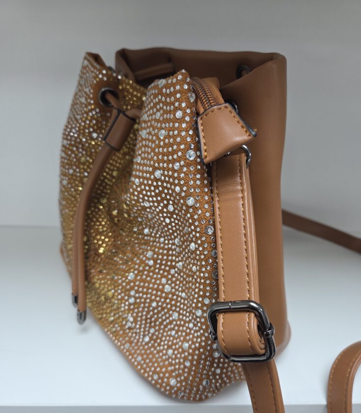 Sparkle Diamante Duffle Bag - Image 11