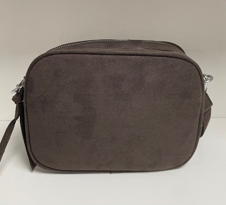Soft Faux Suede Double Zipped Camera Bag - Image 6
