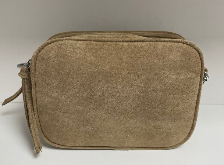 Soft Faux Suede Double Zipped Camera Bag - Image 9