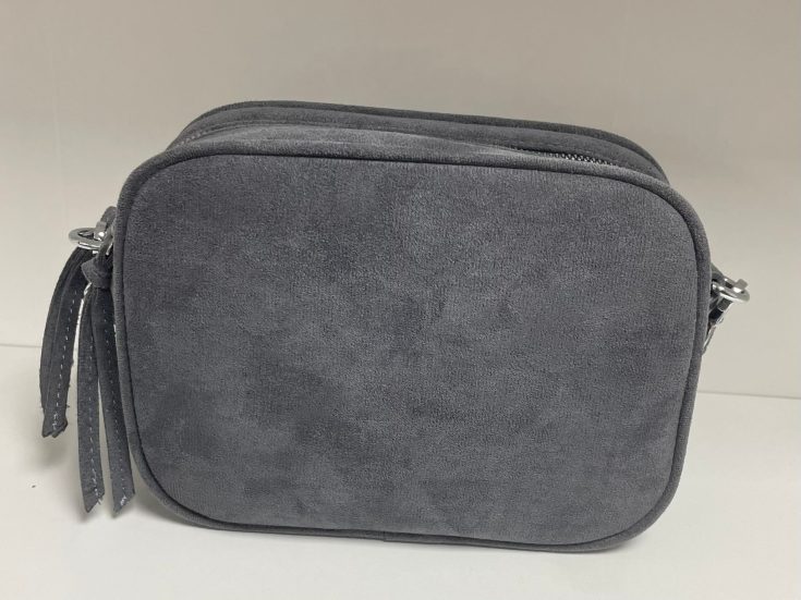 Soft Faux Suede Double Zipped Camera Bag - Image 11
