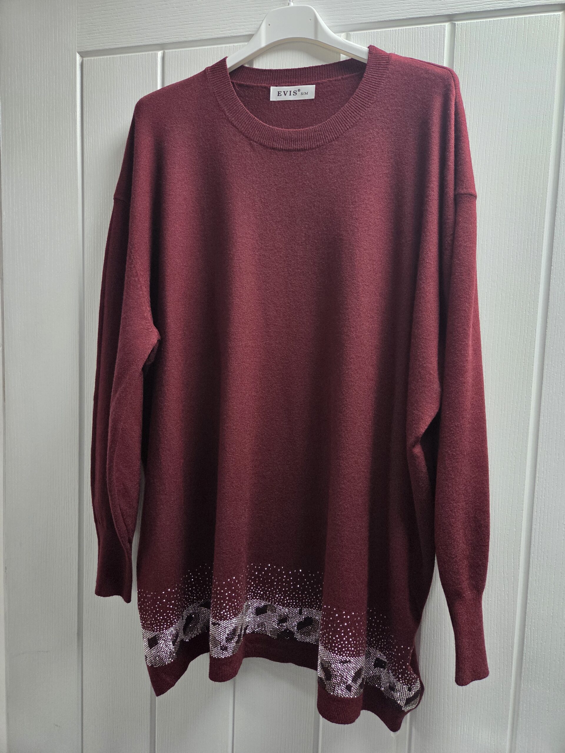 Super Soft Diamante Trim Jumper - Image 11