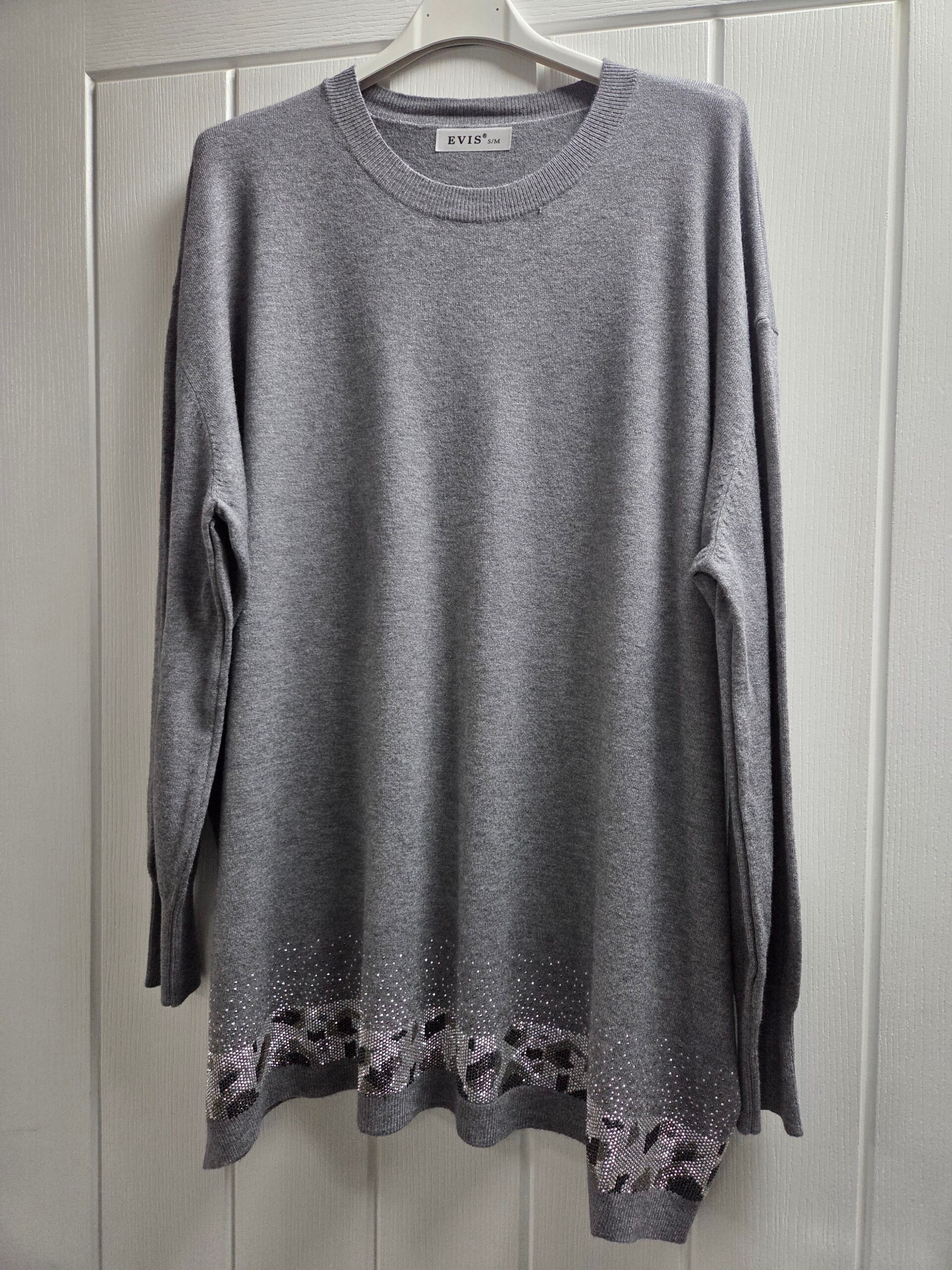 Super Soft Diamante Trim Jumper - Image 9