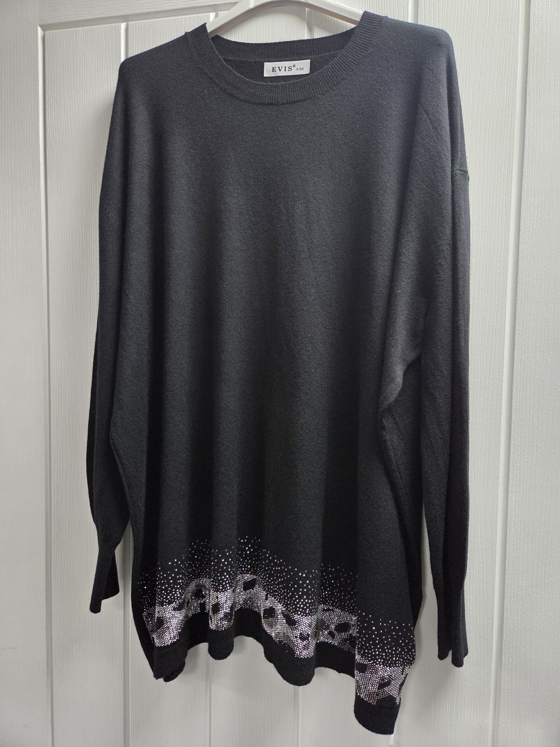 Super Soft Diamante Trim Jumper - Image 7