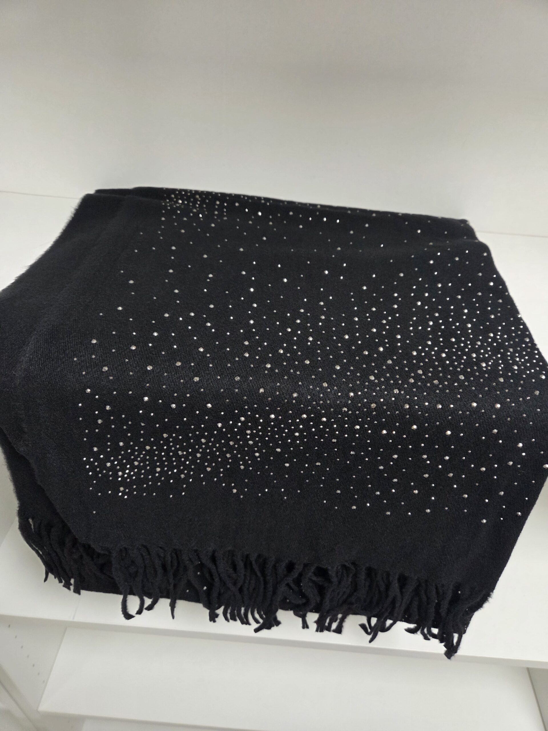 Studded Diamante Glitter Scarf - Image 8
