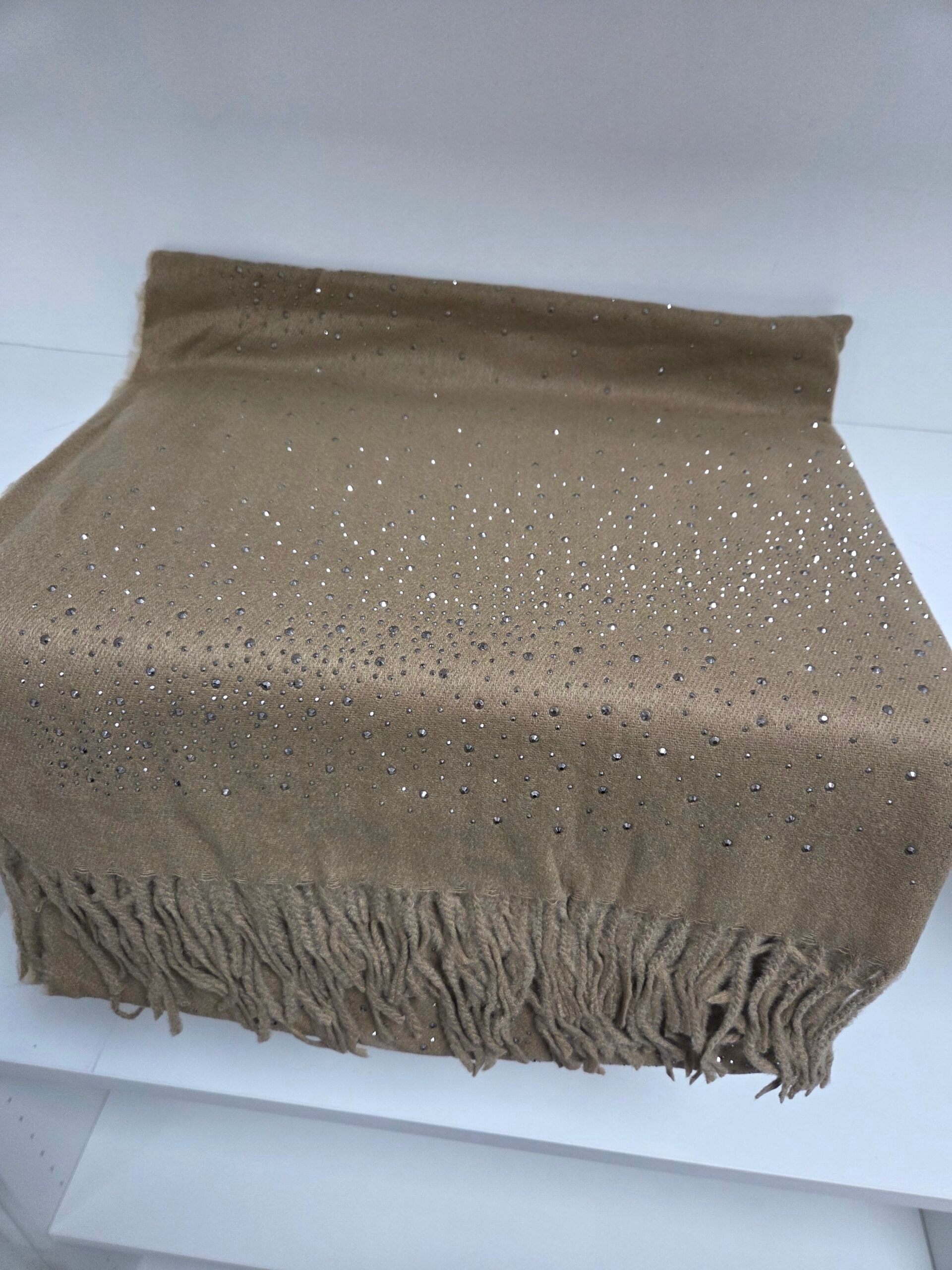 Studded Diamante Glitter Scarf - Image 4