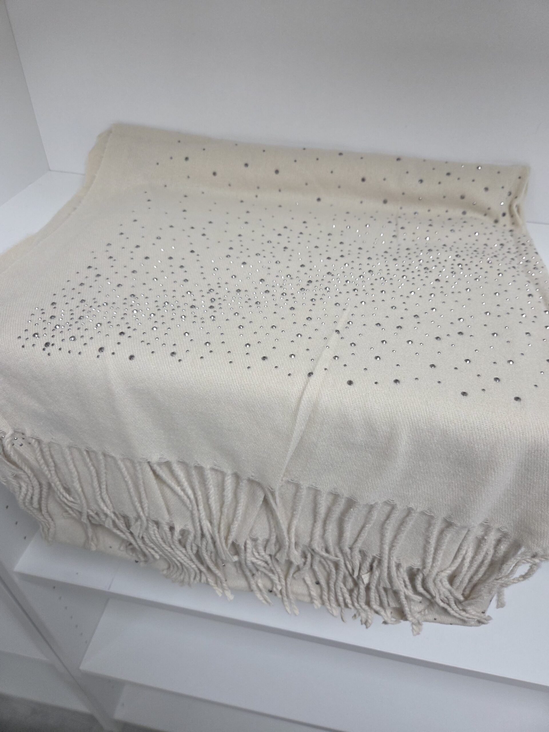 Studded Diamante Glitter Scarf - Image 10