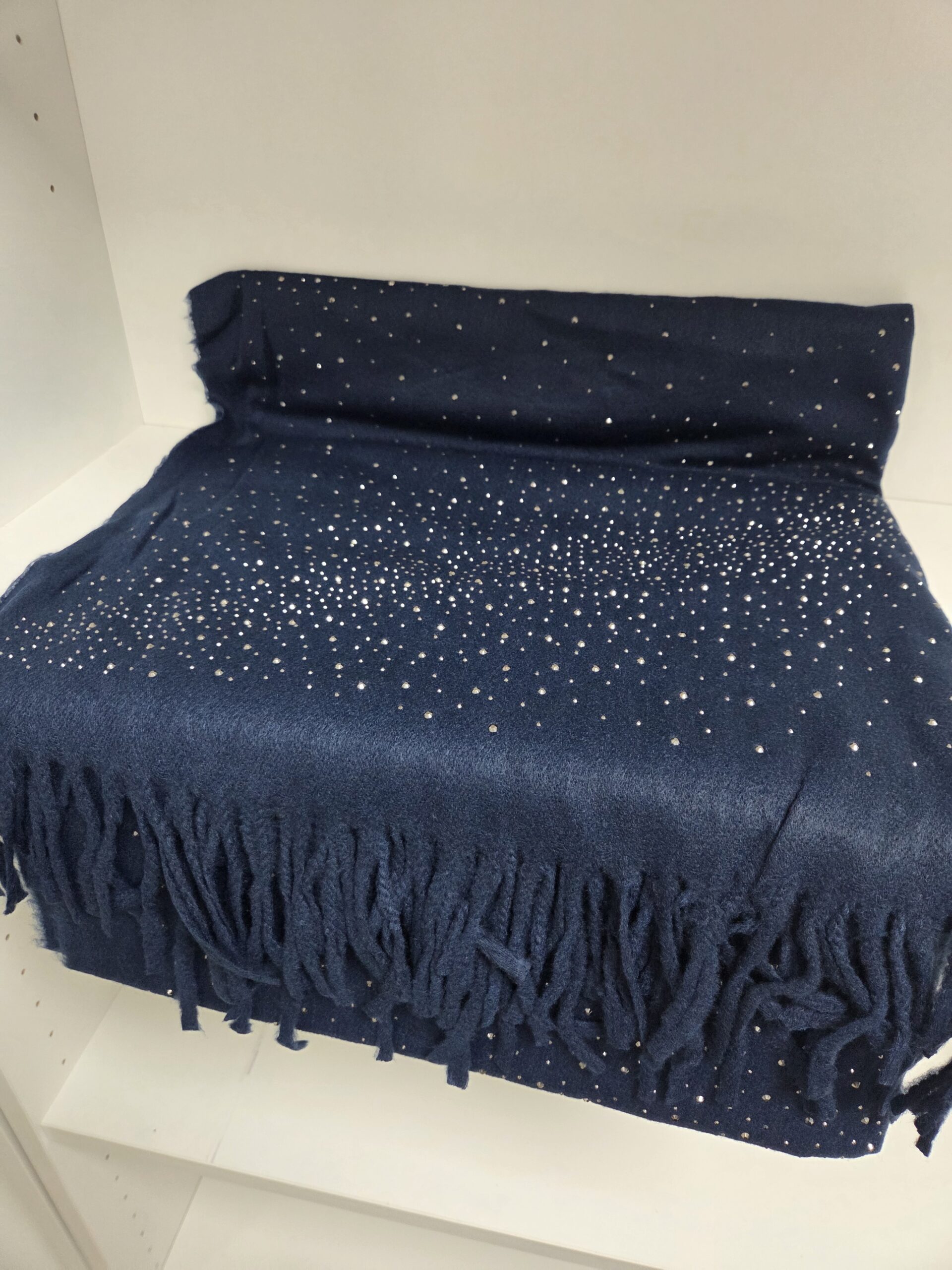 Studded Diamante Glitter Scarf - Image 9