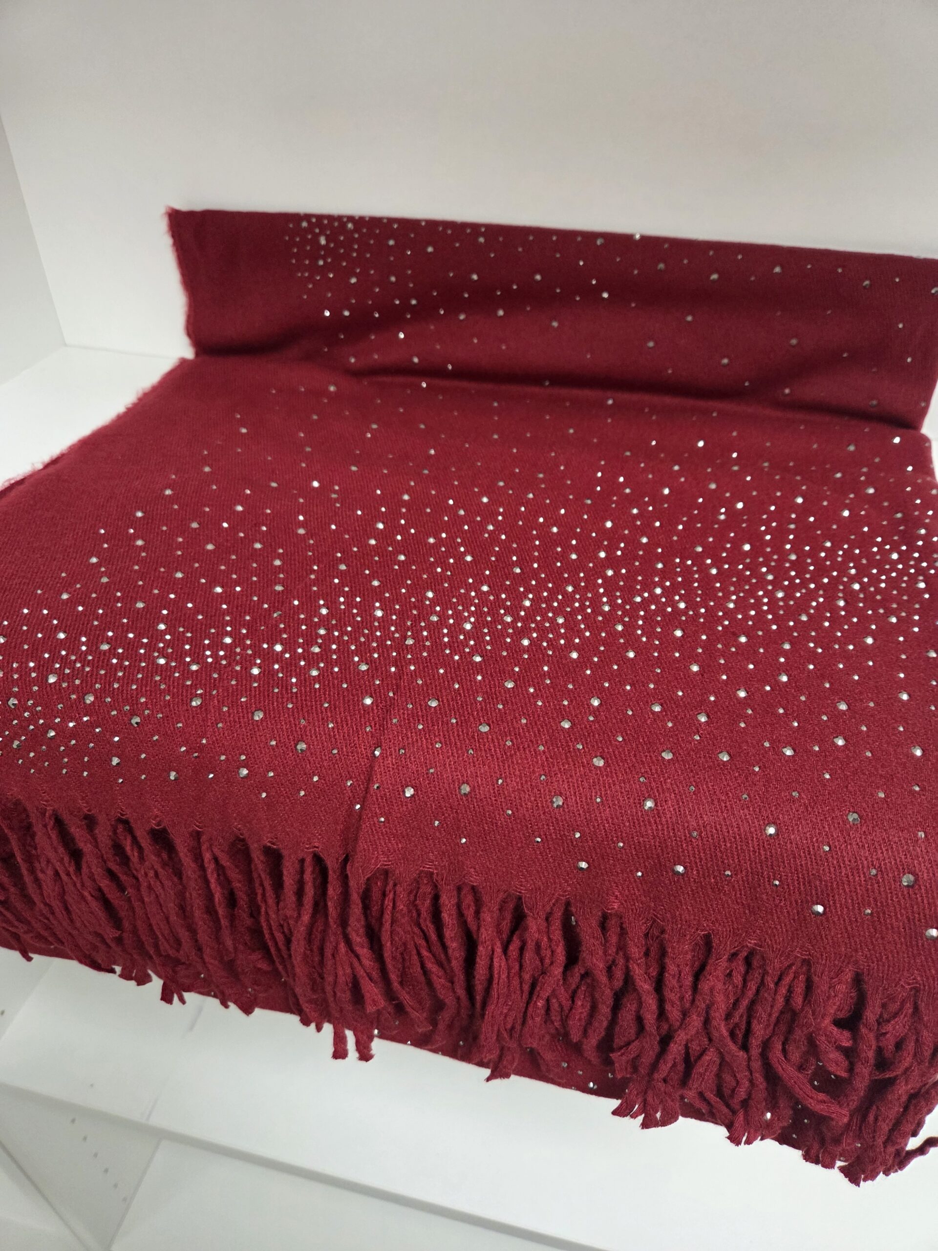 Studded Diamante Glitter Scarf - Image 7