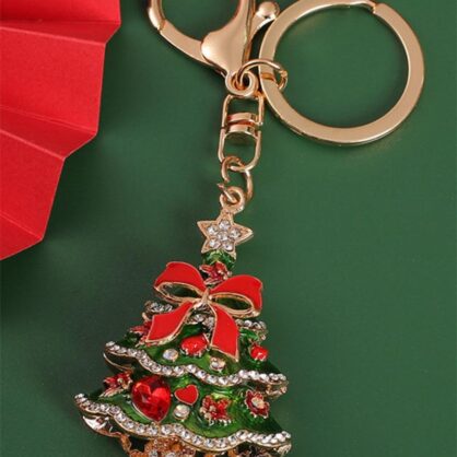 Christmas Tree Keyring/Bag Charm