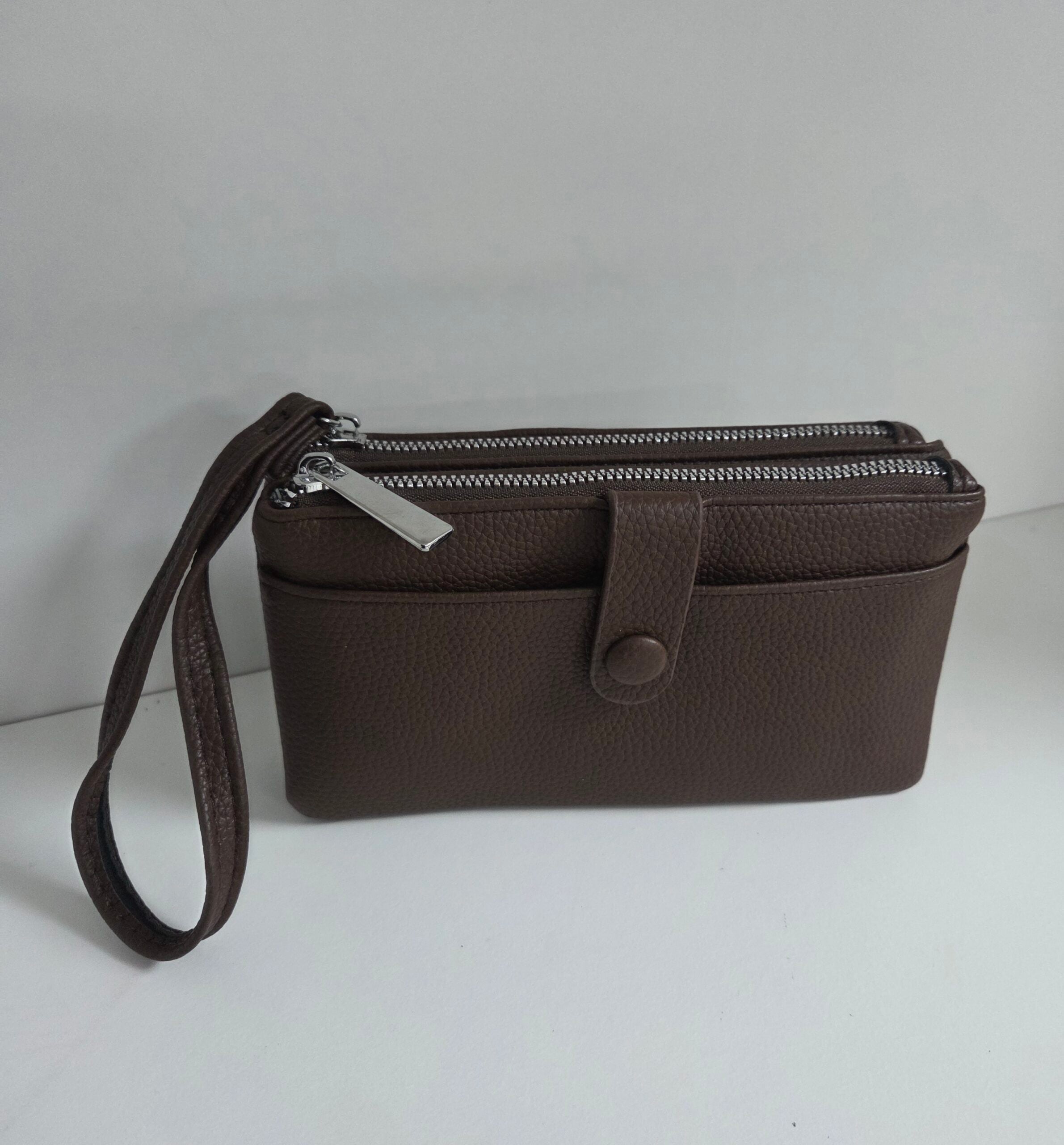 Double Zipped Wristlet Phone Organiser - Image 8