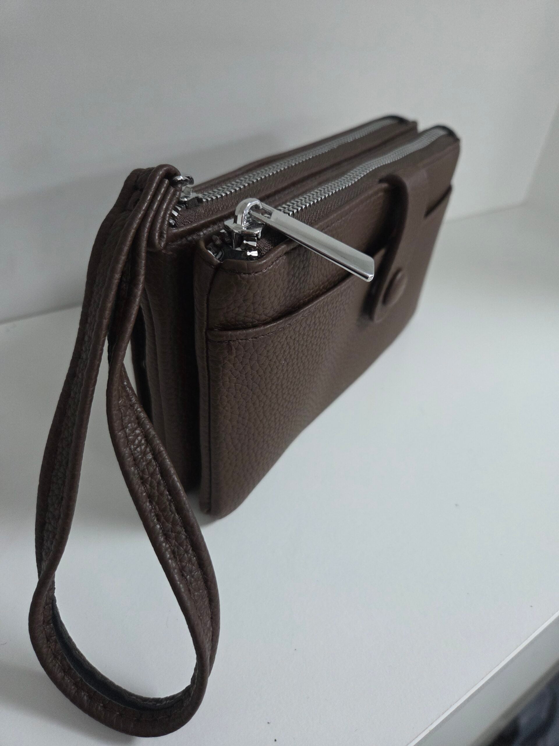 Double Zipped Wristlet Phone Organiser - Image 9