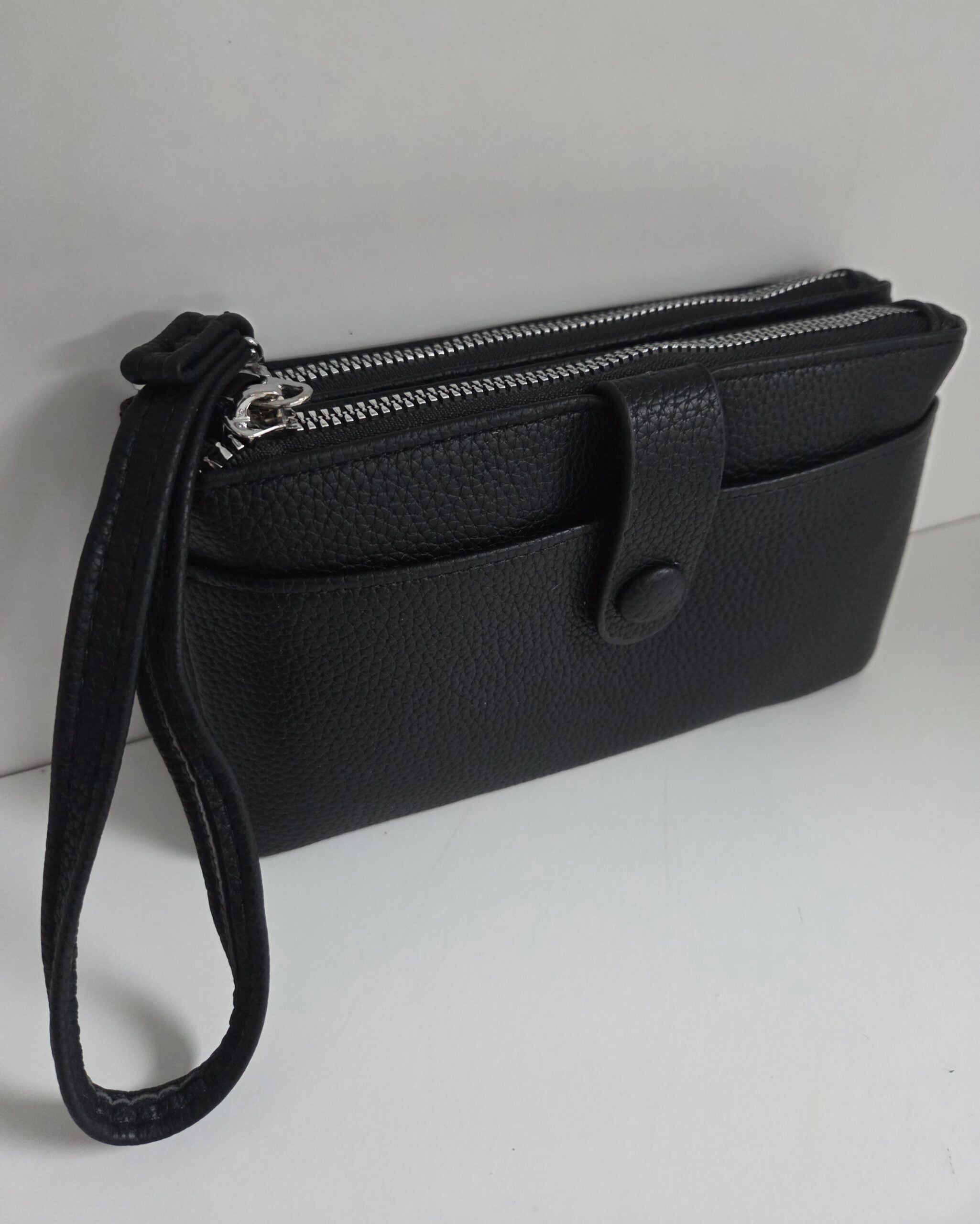 Double Zipped Wristlet Phone Organiser - Image 5
