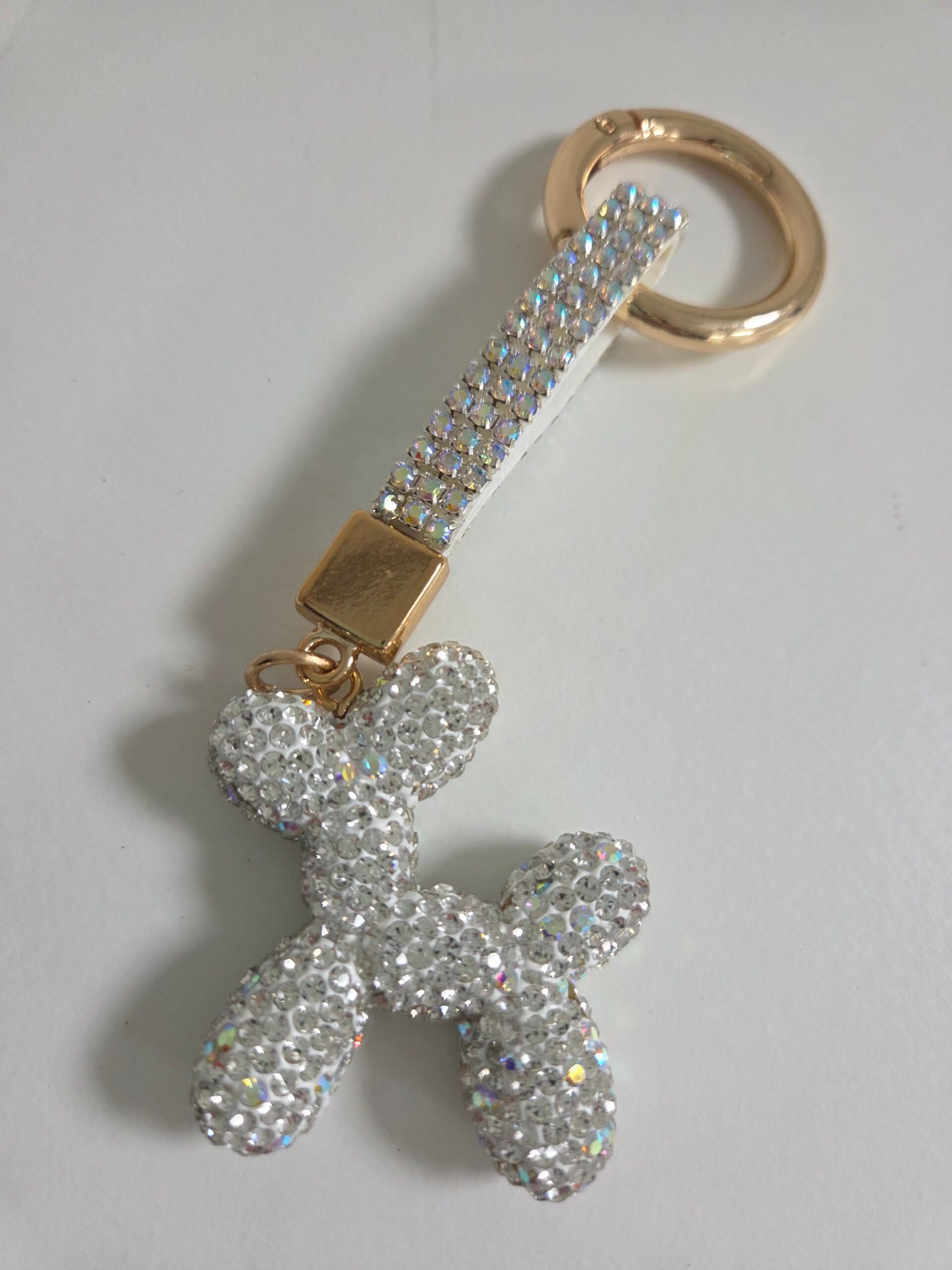 Bubble Dog Rhinestone Keyring/Bag Charm - Image 5