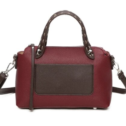 The Mini - Stitch Detail Grab Top/Crossbody Bag