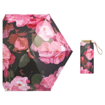 Flower Print Mini Umbrella