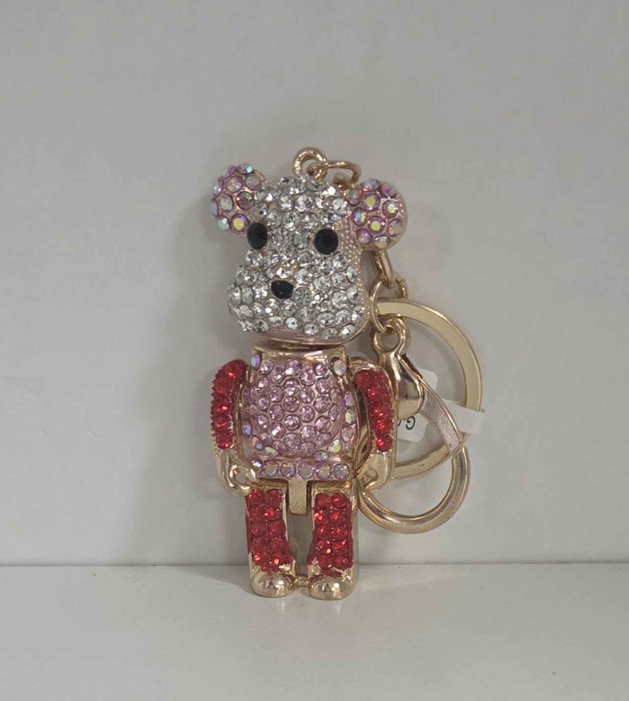 Sparkly Teddy Bag Charm - Image 5
