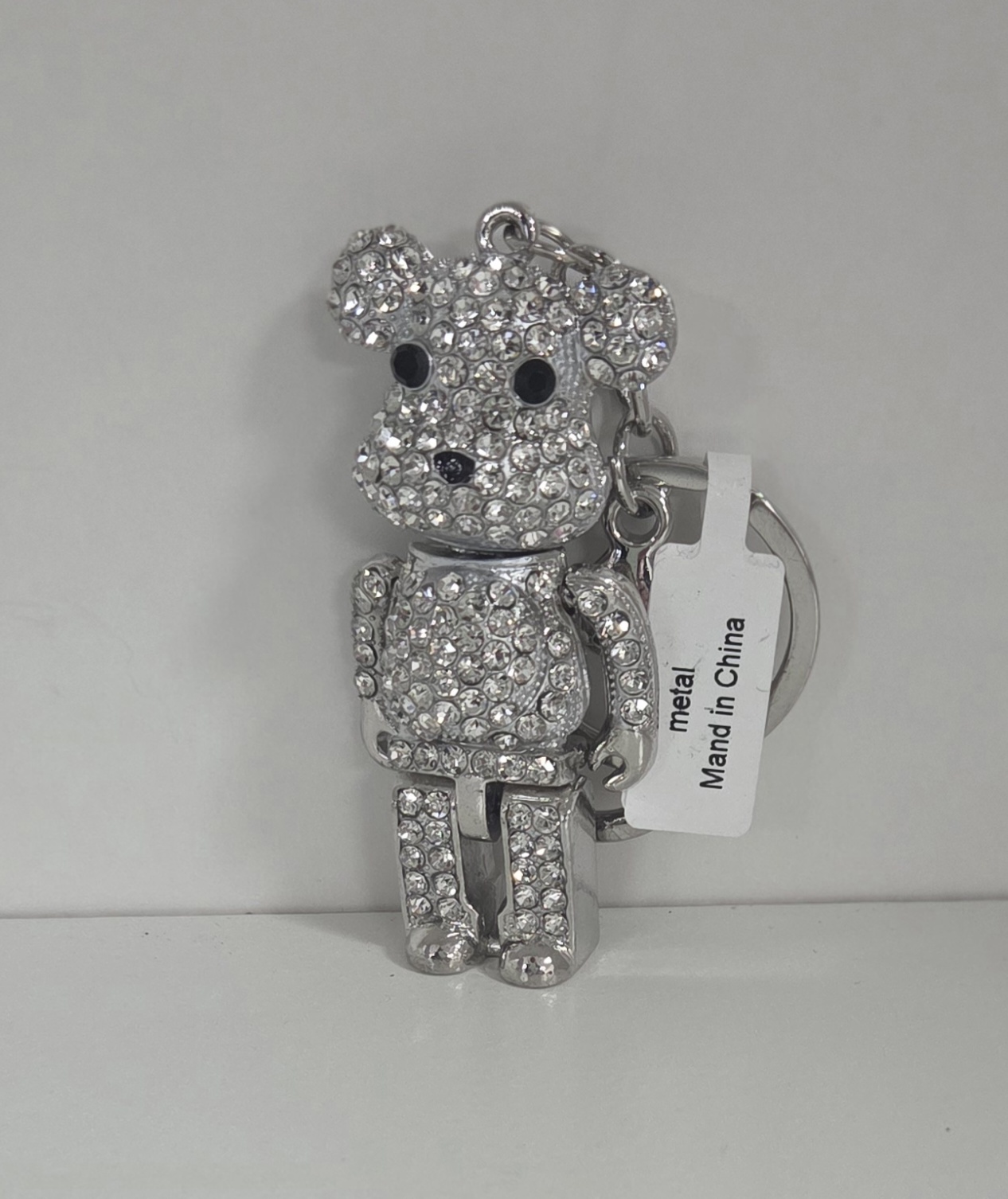 Sparkly Teddy Bag Charm - Image 4