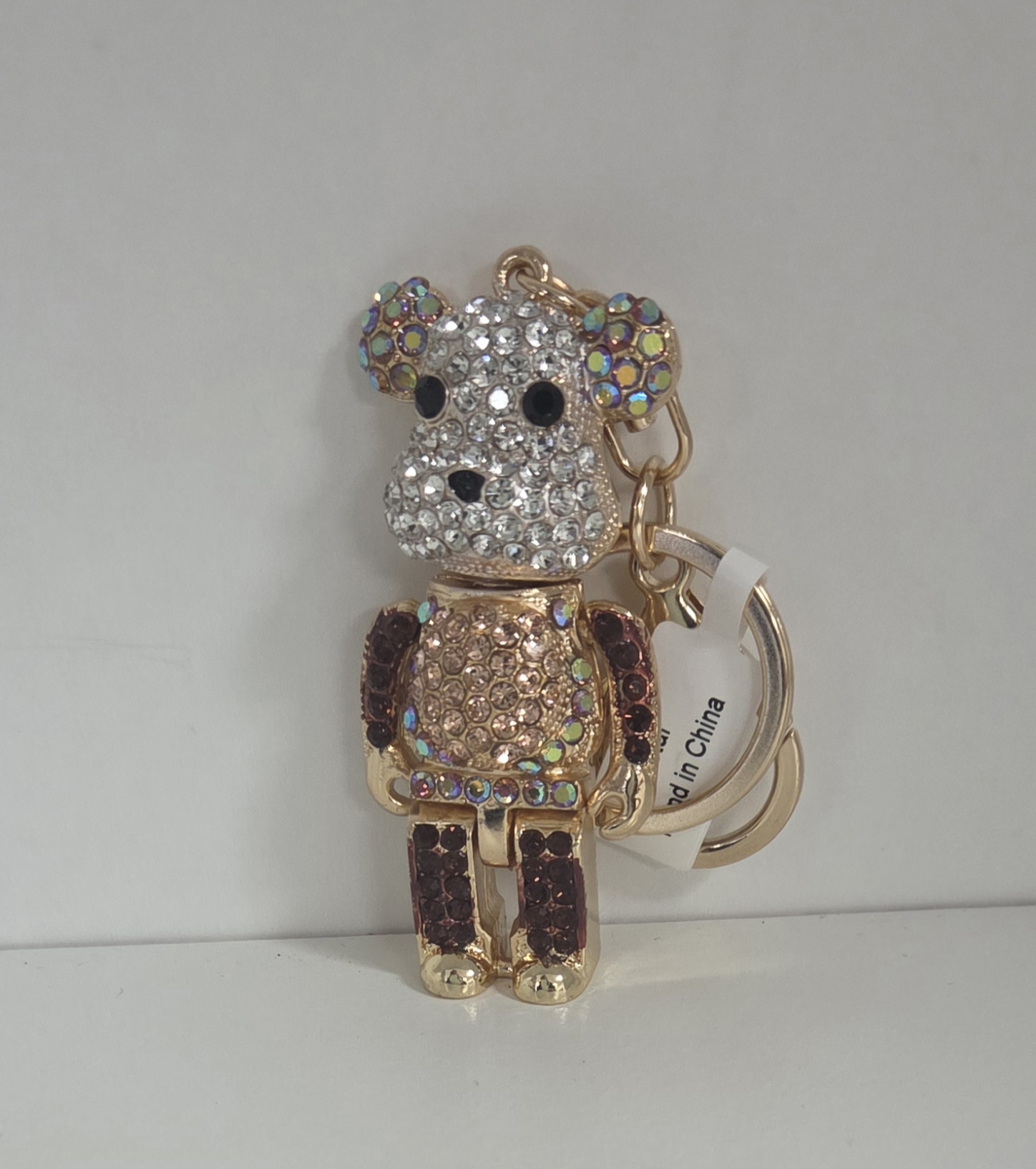 Sparkly Teddy Bag Charm