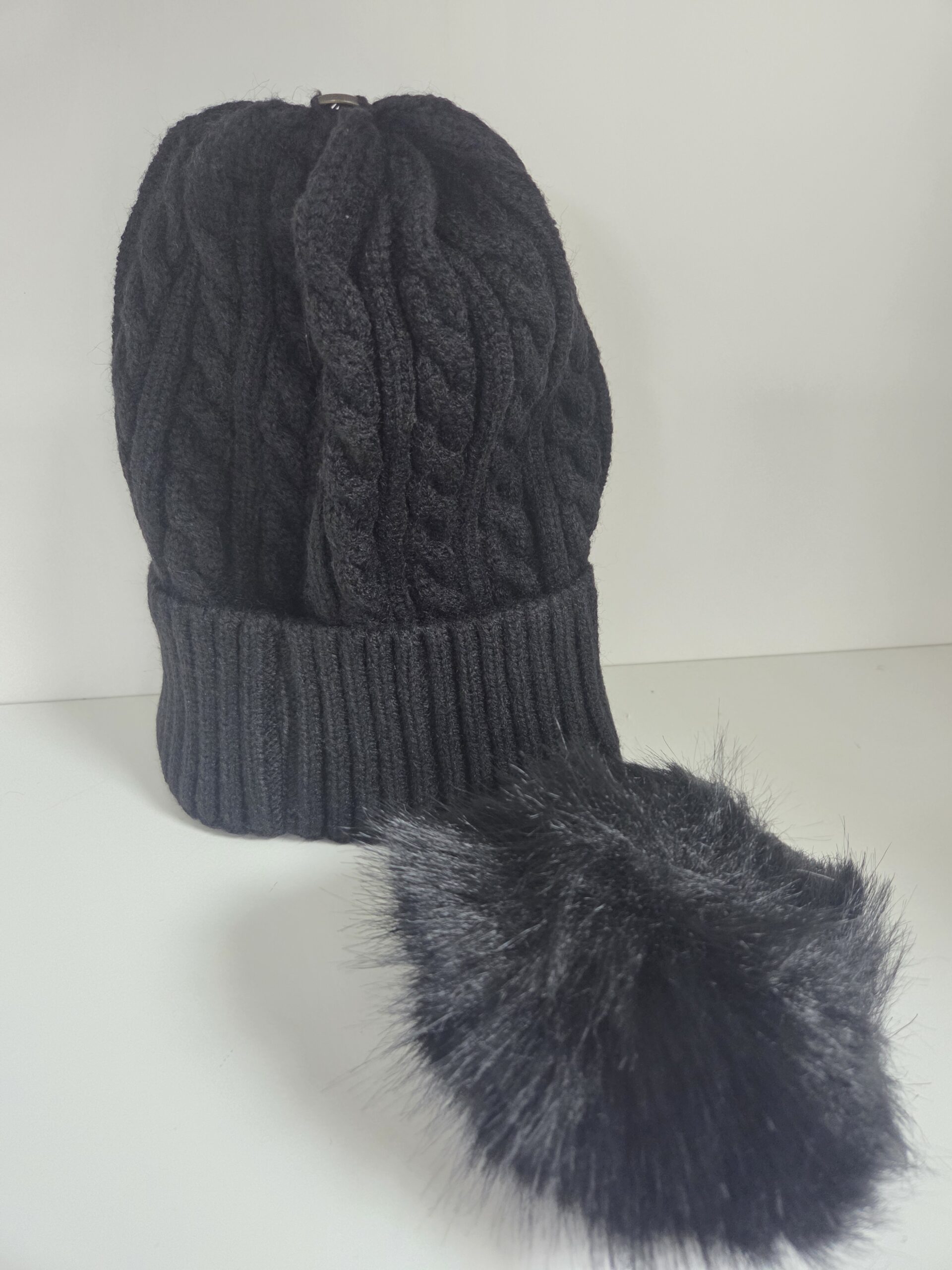 Luxe Cashmere Blend Winter Pom Hats - Image 8