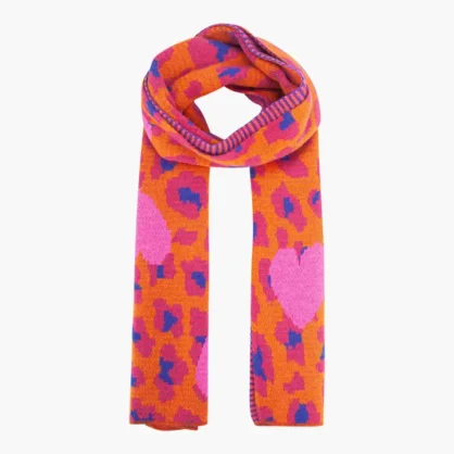 Vibrant Print Winter Scarves