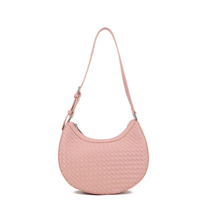 Weave Crescent Shoulder Bag