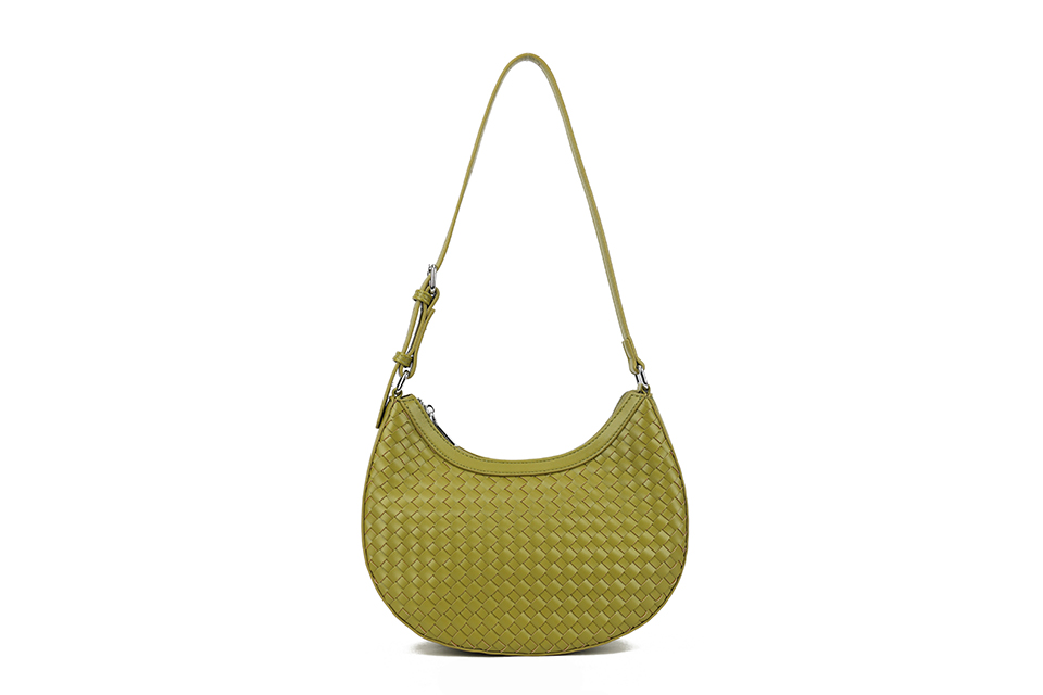 Weave Crescent Shoulder Bag - Image 3
