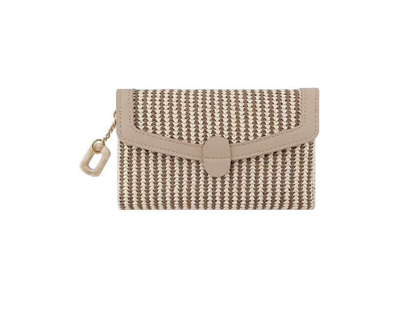 Summer Woven Envelope Purse - Image 3
