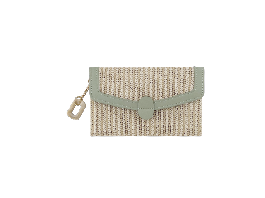 Summer Woven Envelope Purse - Image 7
