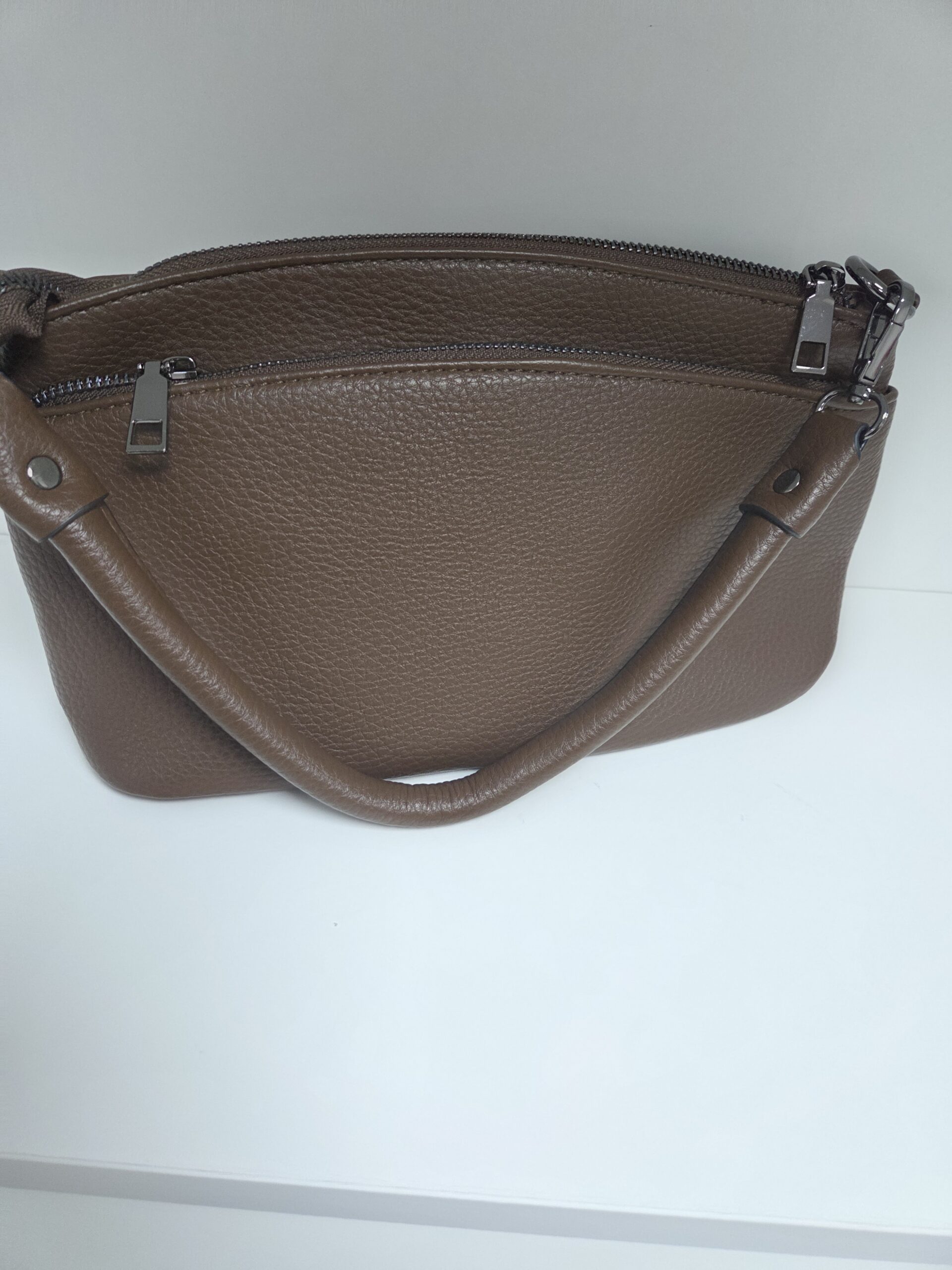 The Everyday Triple Zipped Crossbody Bag - Image 2