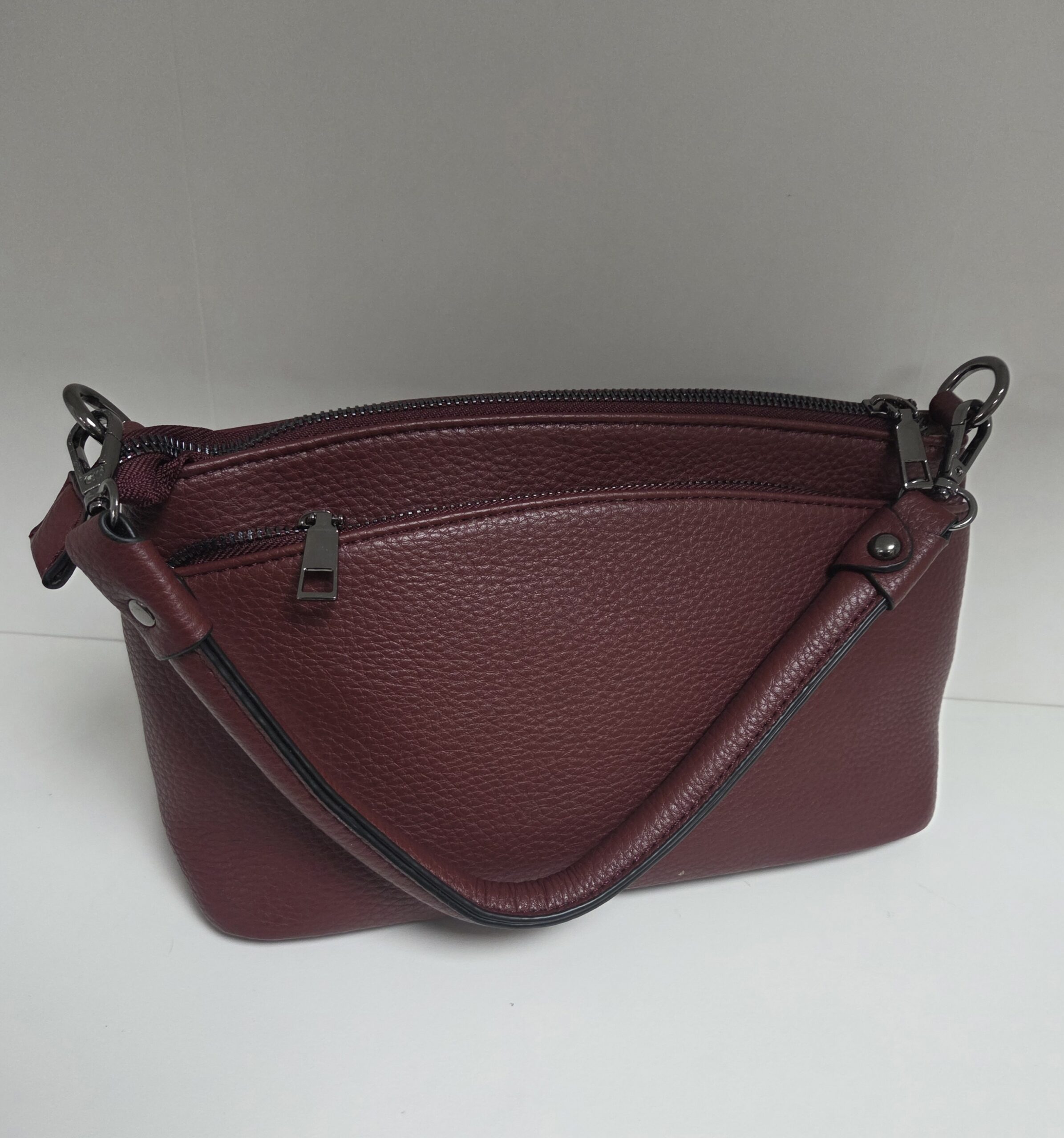 The Everyday Triple Zipped Crossbody Bag