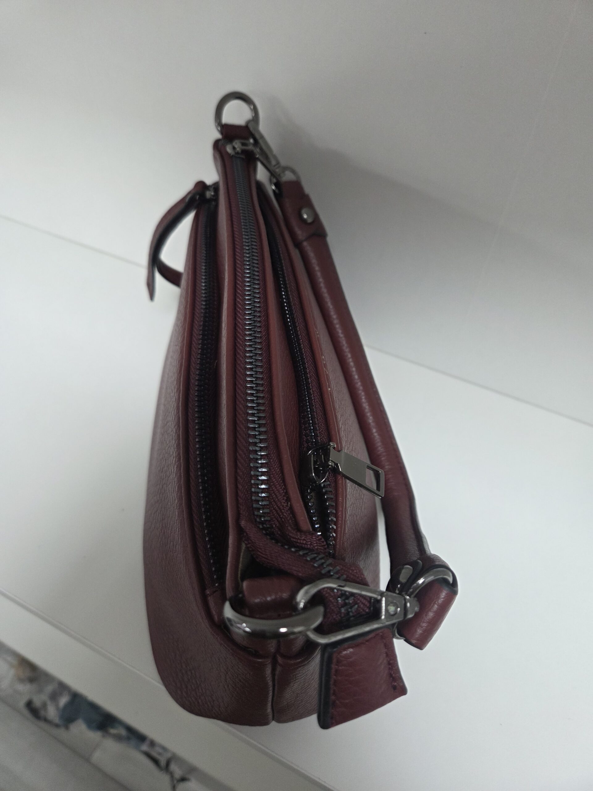 The Everyday Triple Zipped Crossbody Bag - Image 5