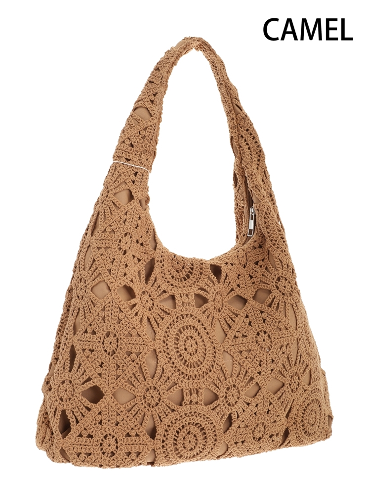 Crochet Style Shoulder Bag