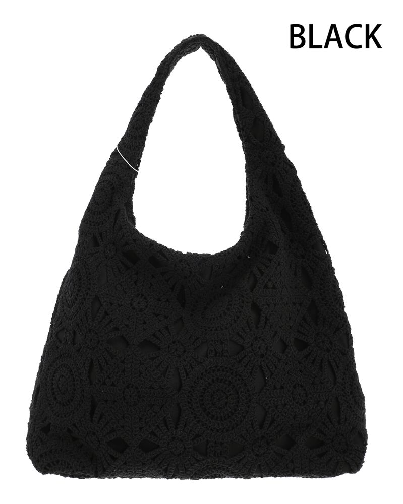 Crochet Style Shoulder Bag - Image 2