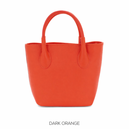 Leather Bucket Grab Bag