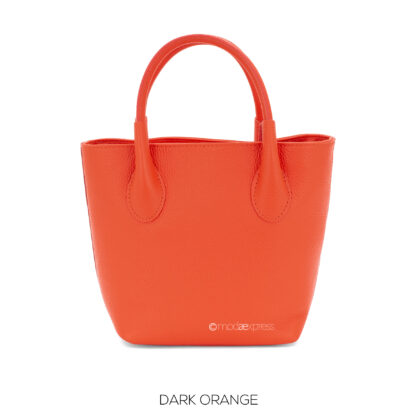 Leather Bucket Grab Bag