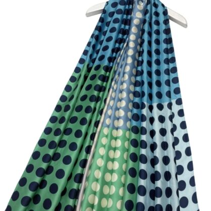 Polkadot Silk Blend Scarf