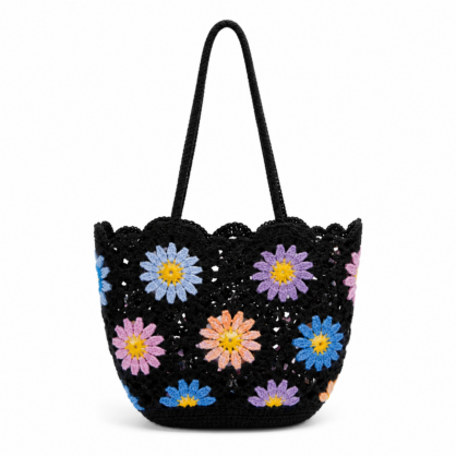 The Crochet Scallop Shopper