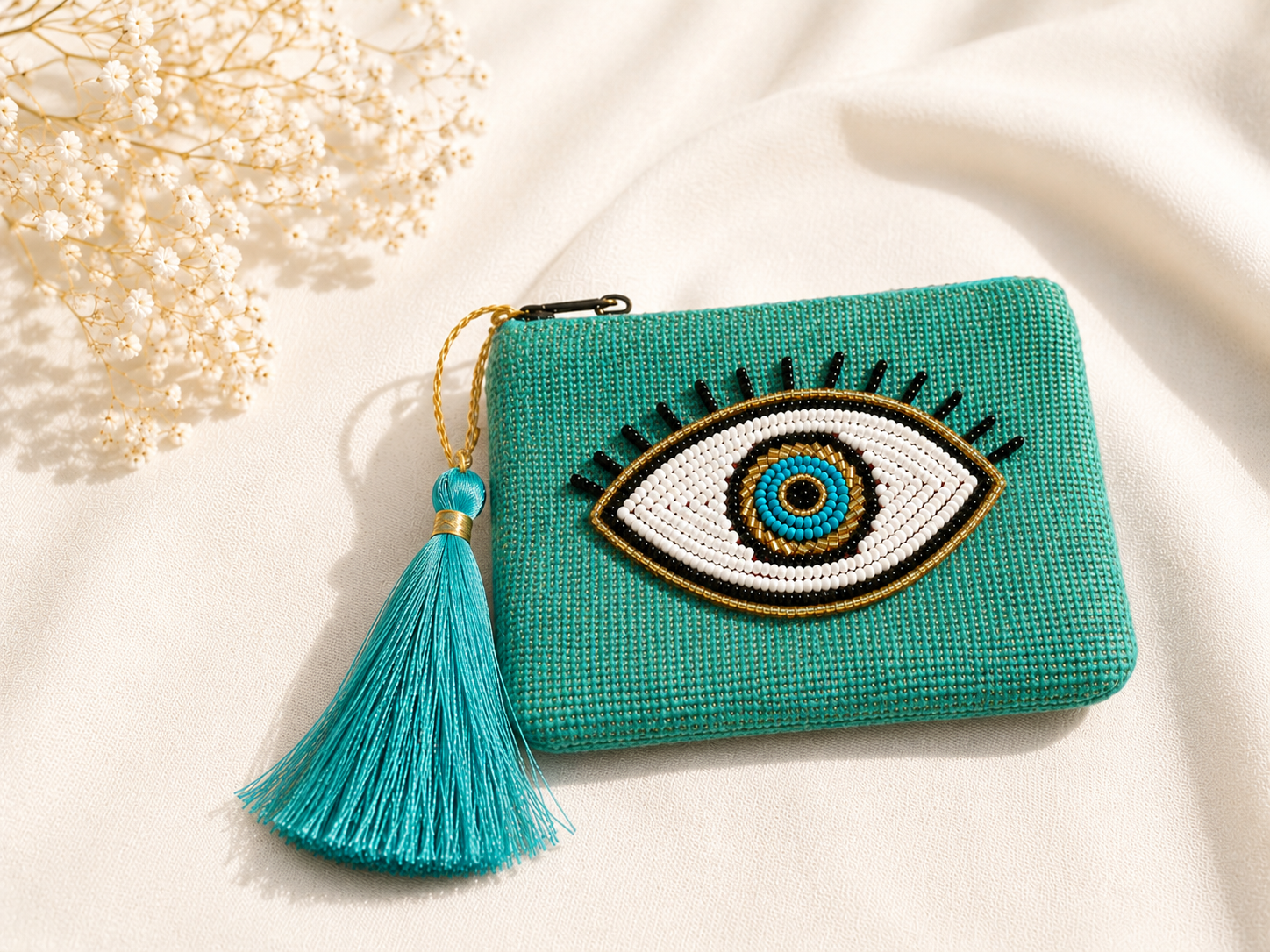 Beaded Eye Purse - Image 4