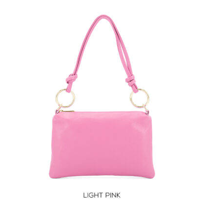 Leather Gold Ring Small Bag