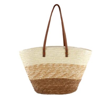 Woven Summer Shopper Beach Bag