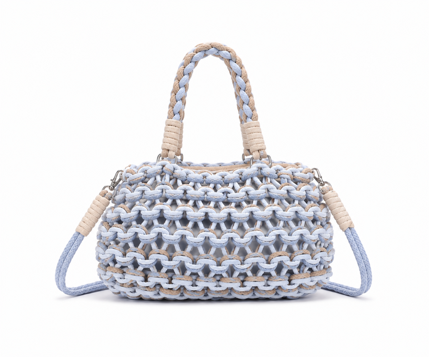 Woven Loop Crochet Grab Bag - Image 4