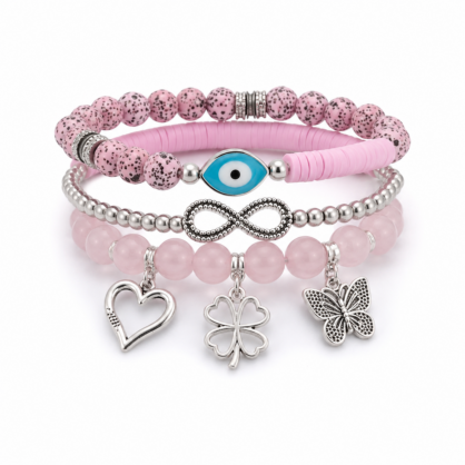 Lucky Charms Bracelet Stack