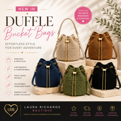 Summer Duffle Bucket Bag