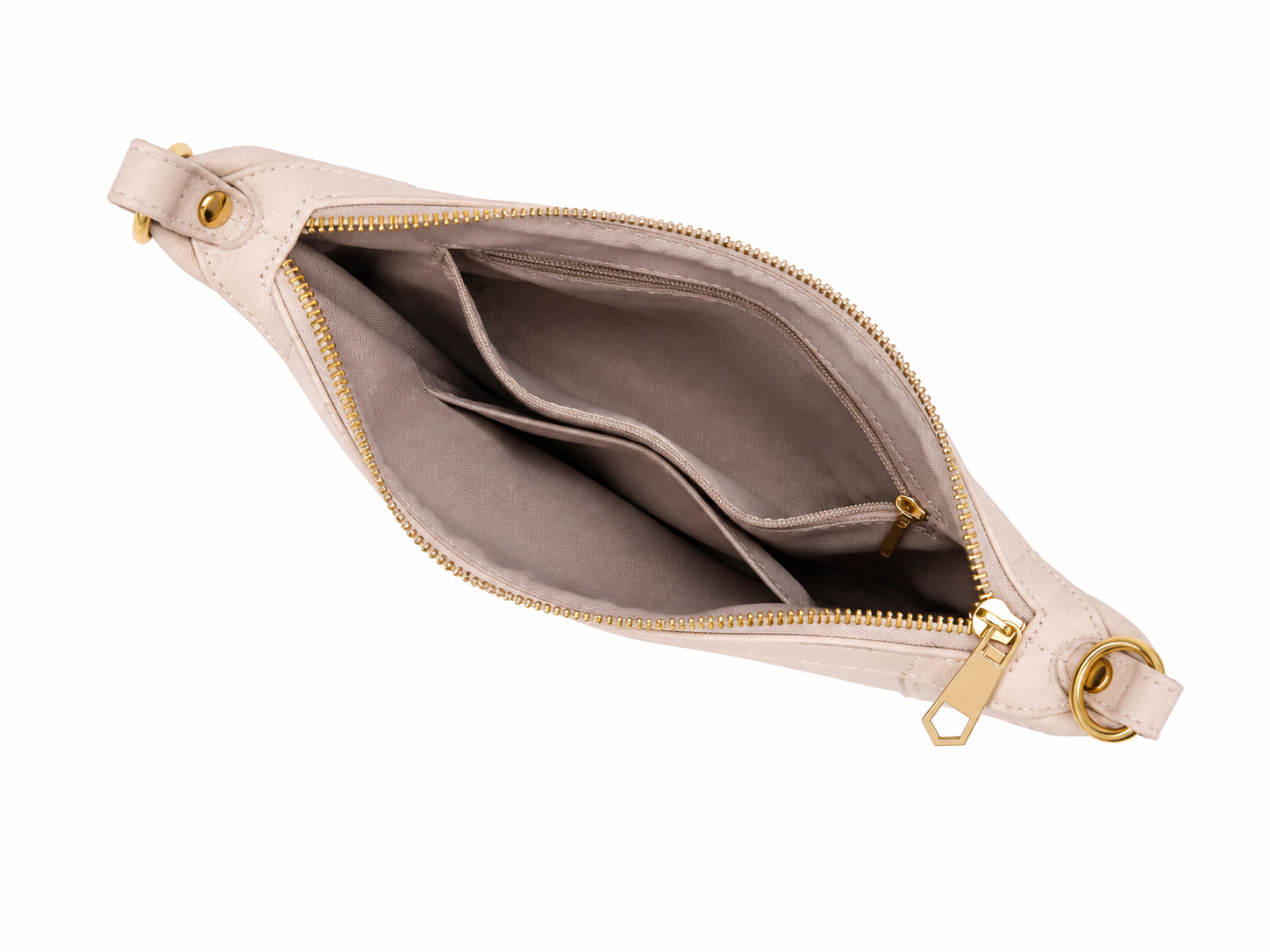 Studded Crescent Shoulder Bag - Image 8
