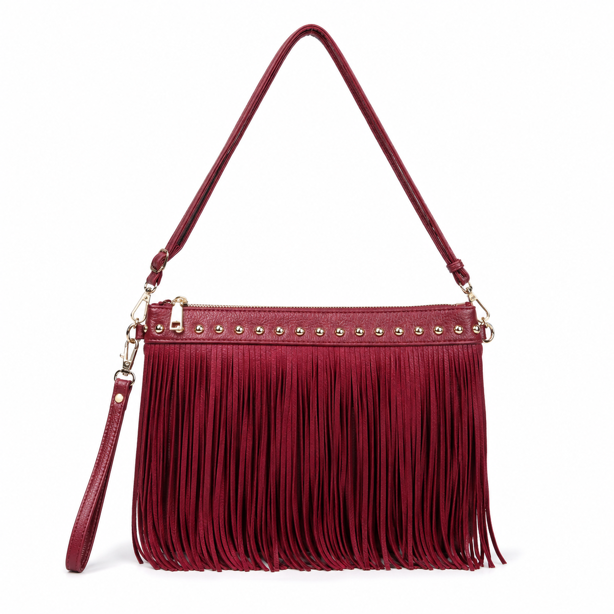 Sparkle Tassel Shoulder & Crossbody Bag - Image 2